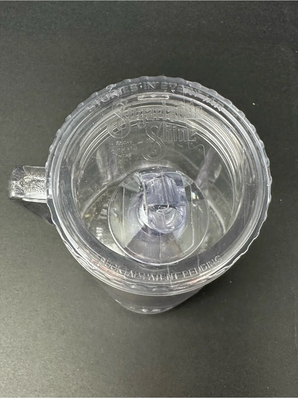 Vintage Oster Plastic Mini Blender Attachment with Pour Spout Lid A1
